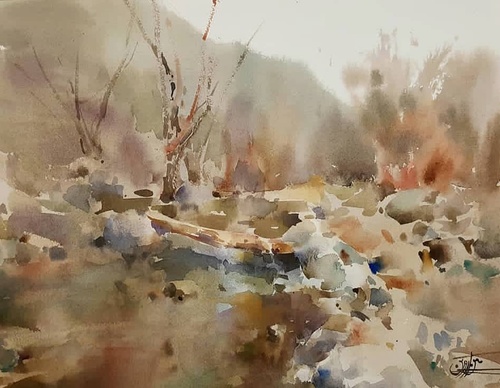 Gallery of Paintings by Shahin Arvin - Iran