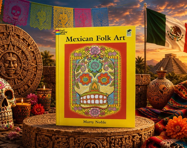 Mexican Folk Art | Coloring Book