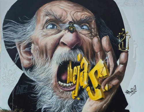 Galería de arte callejero de Nauni - España