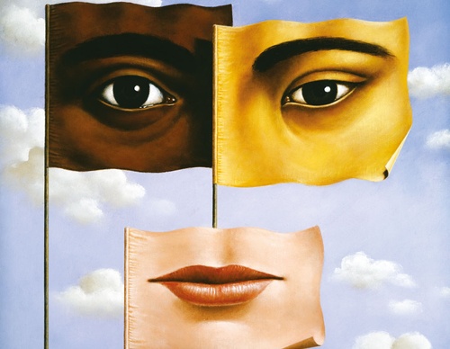 Gallery of humor painting by Rafal Olbinski - Poland