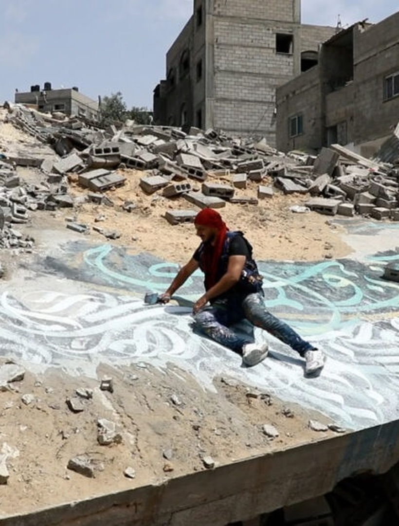 The Sign That Resists: Ayman Al-Hossary's Art in Gaza