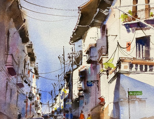 Galeria de pinturas em aquarela de Tere Lojero – México