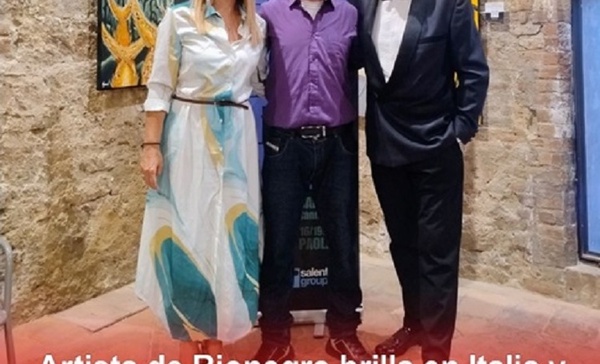 Rionegro Artist Shines in Italy and Redefines the Image of Colombian Art