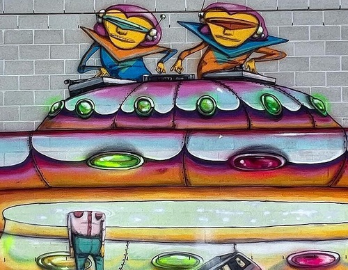 Gallery Of Street Art By Os Gêmeos - Brazil