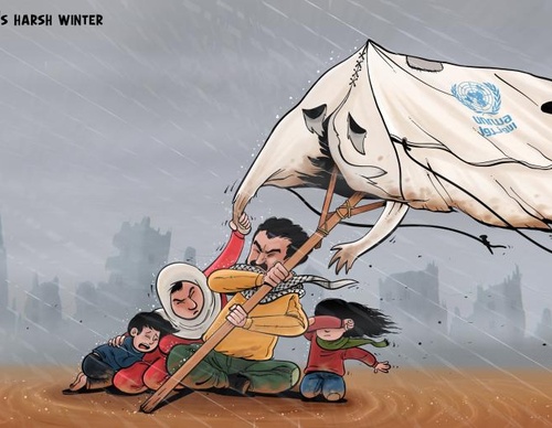 Gaza's harsh winter..