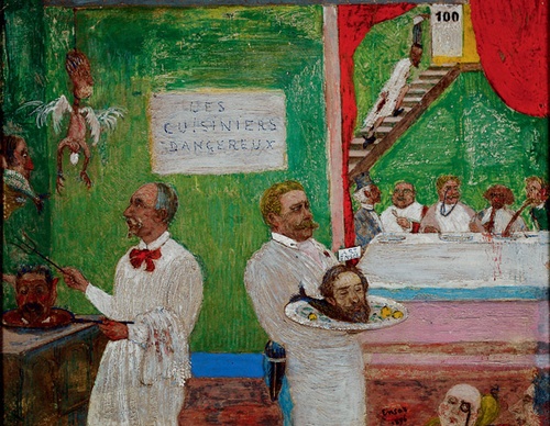 Galeria de pintura a óleo de James Ensor - Bélgica