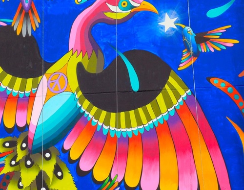 Galería de arte callejero de Spaik - México