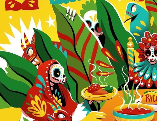 Galería De Ilustración De Luis Pinto - México