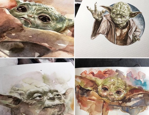 Gallery Of WaterColor Painting By Xavier Palau Blacio - Argentina