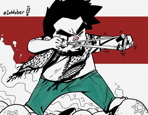 Galería , Ilustración, Abdullah Hadia, Libia