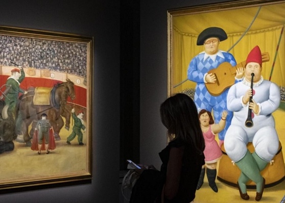 Treze obras de Botero em leilão