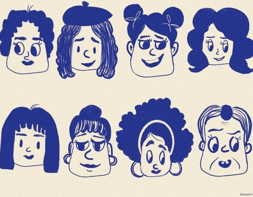 Galería de ilustraciones de Nouran Elghannam - Egipto