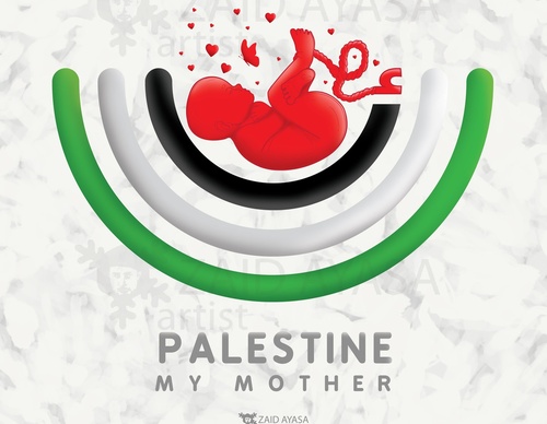 Galería de ilustraciones de Zaid Ayasa - Palestina