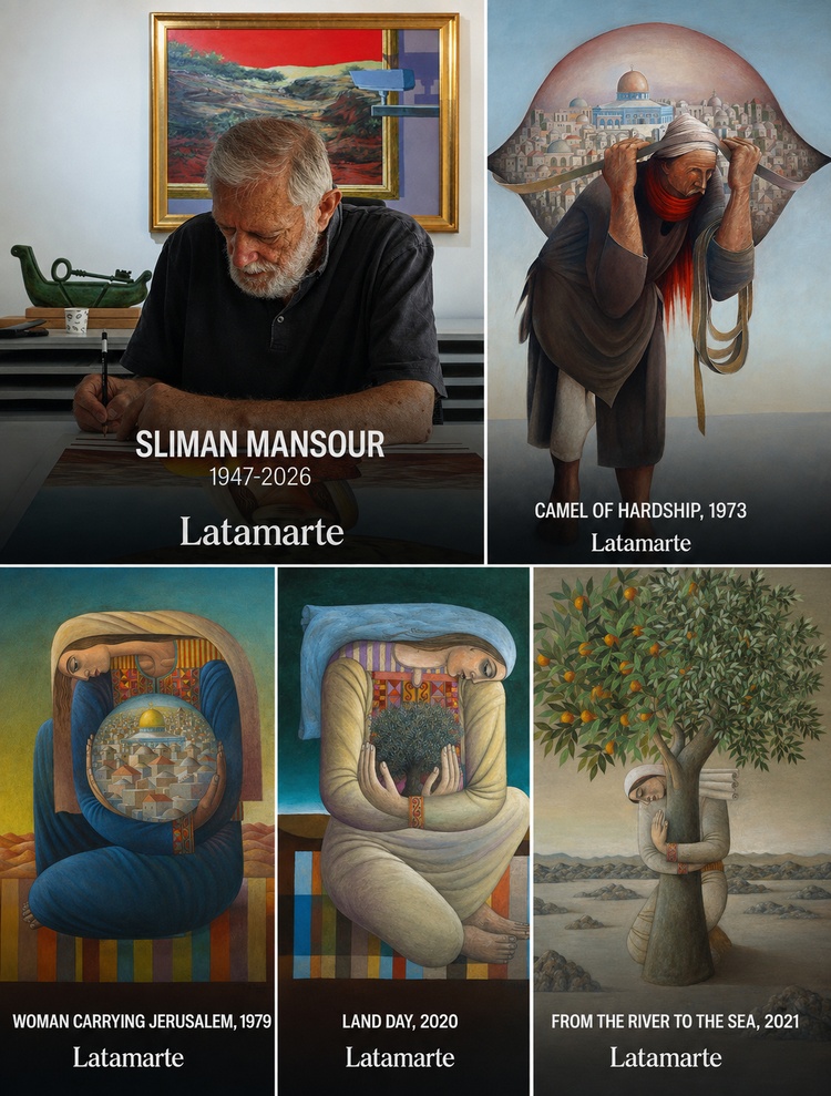 Sliman Mansour: The Artist Who Gave Palestine a Visual Memory
