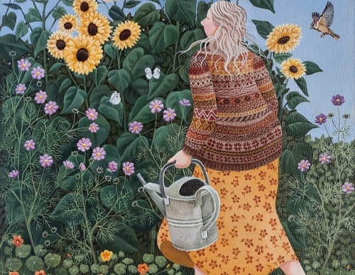 Galeria de ilustrações de Lucy Almey Bird da Inglaterra