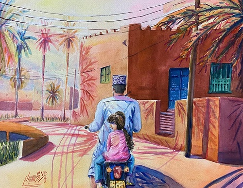 Galería de ilustraciones de Amjed Alsiyabi - Omán