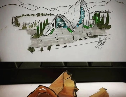 Gallery Of Sketching By Felipe de Castro - Brazil