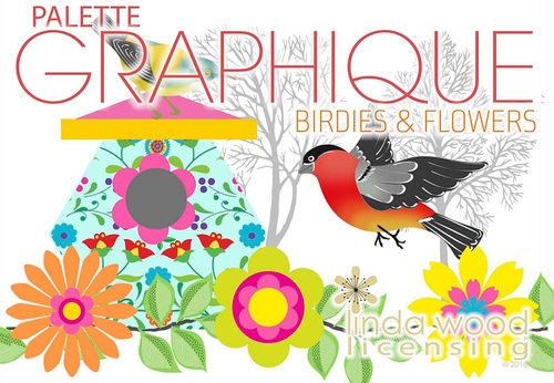 Palette Graphique Birdies and Flowers | Linda Wood