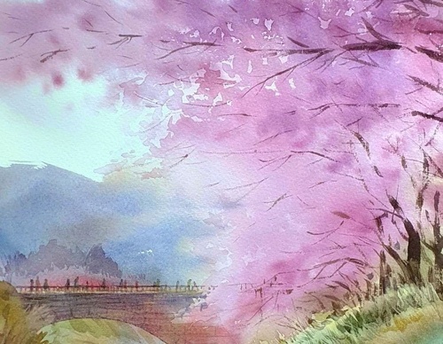 Gallery Of Watercolor Painting By Park Imgyu - South Korea