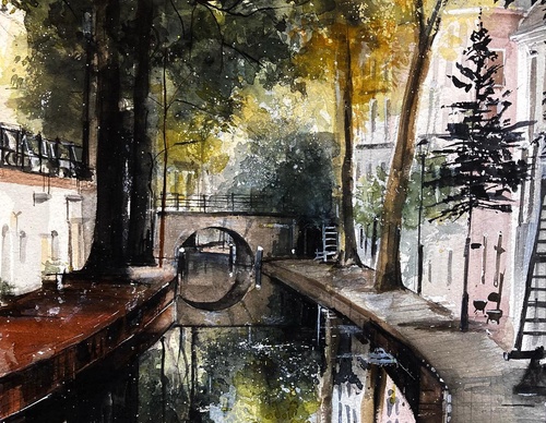 Gallery Of WaterColor By Maru Ibaraki - Japan
