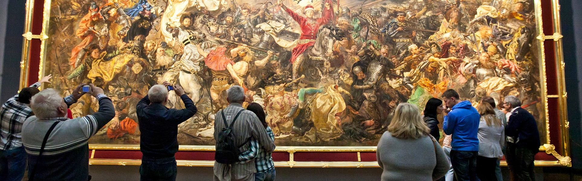 Galería de obras de arte en el museo nacional de varsovia