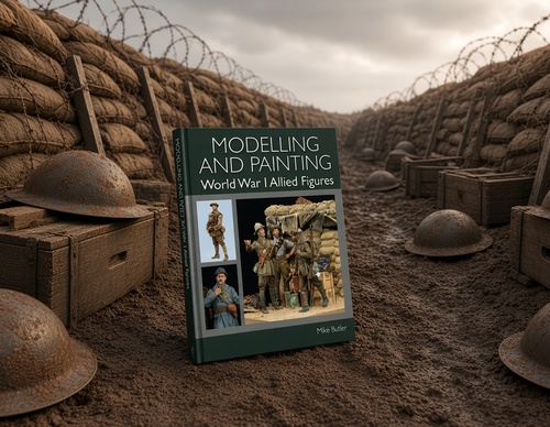Modelismo y pintura de vehículos aliados de la Primera Guerra Mundial, por Mike Butler