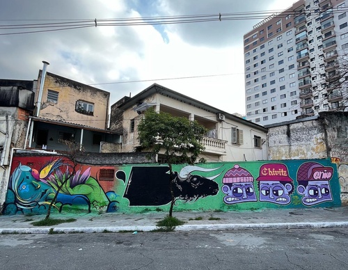 Galería de arte callejero de Chivitz - Brasil