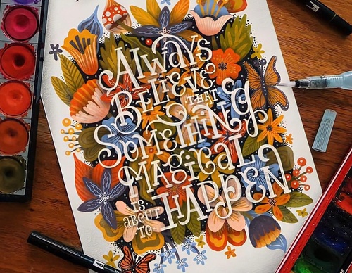Gallery Of Calligraphy By Macarena Chomik - Argentina