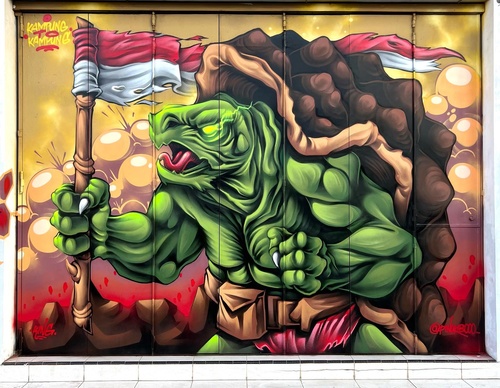 Gallery Of Street Art By Bagus Jatti Priandaru - Brazil