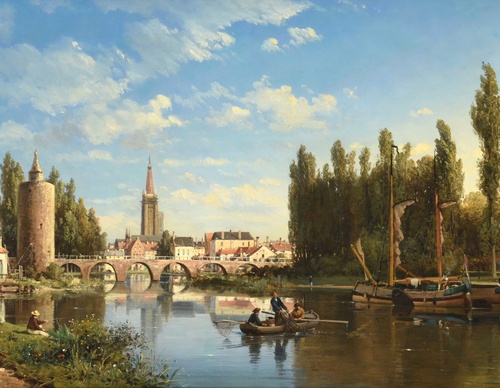 Gallery Of Painting By Charles Kuwasseg-France