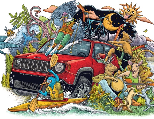 Galería De Ilustración De Alvaro Arteaga-Chile