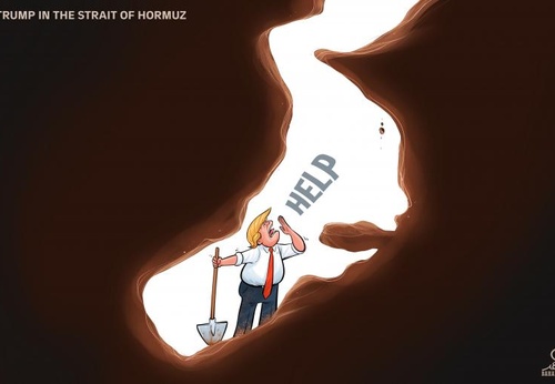 Trump no Estreito de Ormuz…