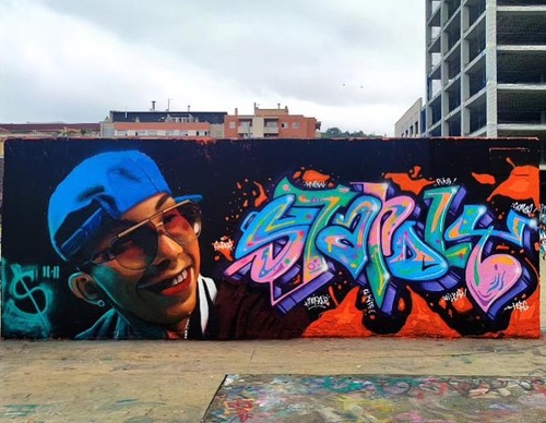 Galeria de arte de rua de Kevin Galassi - Chile