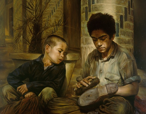 Galería de pintura de morteza katouzian- Irán