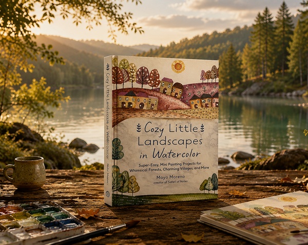 Cozy Little Landscapes in Watercolor