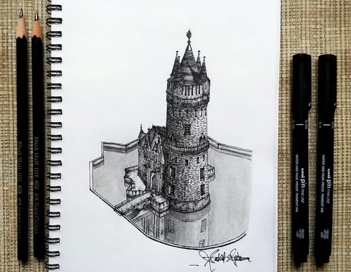 Gallery Of Drawing By Sahil Sajwan - Germany