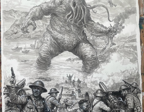 Galeria de pinturas de Karl Kopinski - Reino Unido