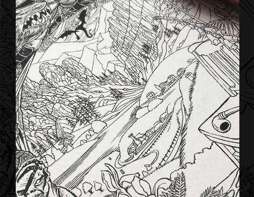 Gallery of Illustration & Graphic Works by Javier Medellin Puyou – Mexico