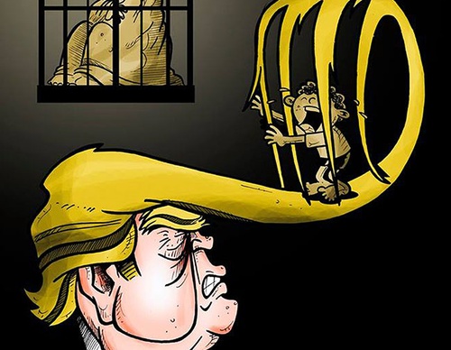 cartoon section