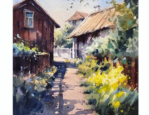 Gallery Of WaterColor Painting By Sofia Wu Mei - China