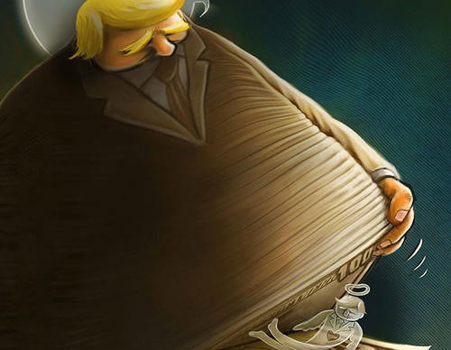 cartoon section