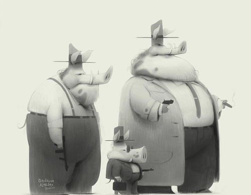 Galería de diseño de personajes por Max Kostenko-Lituania