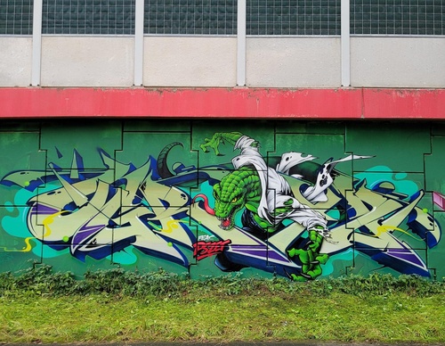 Galería de arte callejero de Ogryz - Brasil