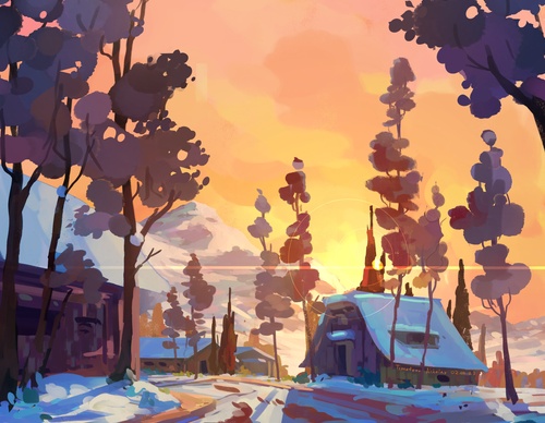 Galería de ilustraciones de Nikolay Timofeev - Rusia