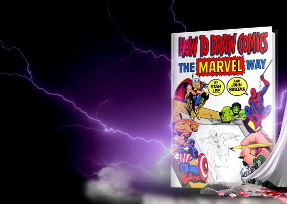 How to Draw Comics the Marvel Way Book