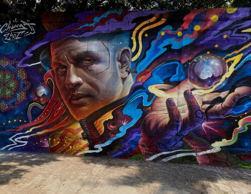 Galería de arte callejero de Zhot Rnk - México