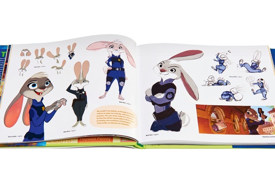 El arte de Zootopia (Disney)-Arte del libro