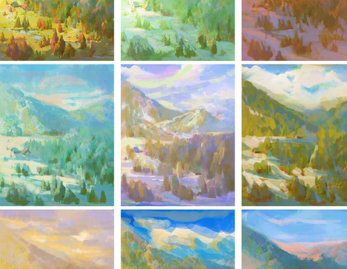 Galería de pintura de Slawek Fedorczuk - Polonia