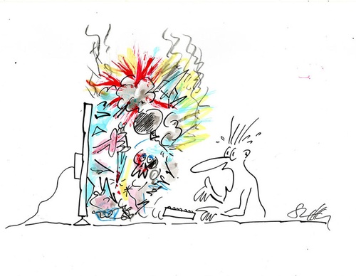 terror online cartoons