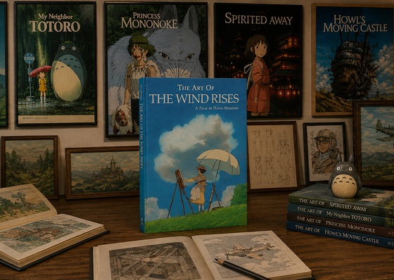 The Art of The Wind Rises by Hayao Miyazaki
